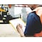 Better Office Products Plastic Clipboards, Durable, 12.5 x 9 Inch, Low Profile Clip, Yellow, Set of 12, 12PK 45020 - alternate 5